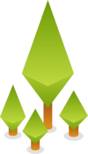 Tree representing environmental commitment