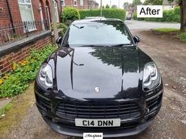 PORSCHE MACAN 95B after front windscreen replacement