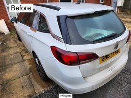VAUXHALL ASTRA A04 before left rear door vent non-privacy replacement