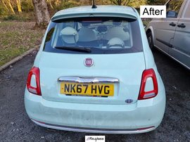 FIAT 500 312 after backlight non-privacy replacement