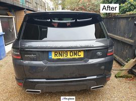 LAND ROVER RANGE ROVER SPORT L494 after backlight privacy replacement