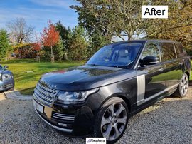LAND ROVER RANGE ROVER L405 after front windscreen replacement