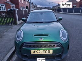 MINI HATCH F56 after front windscreen replacement