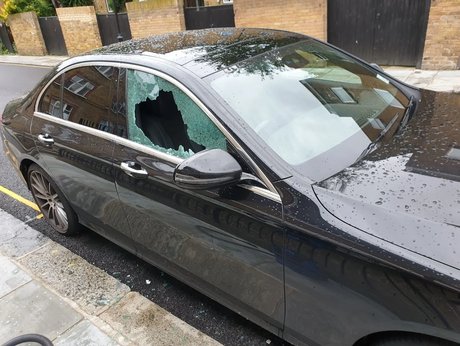 Glass replacement example - body glass