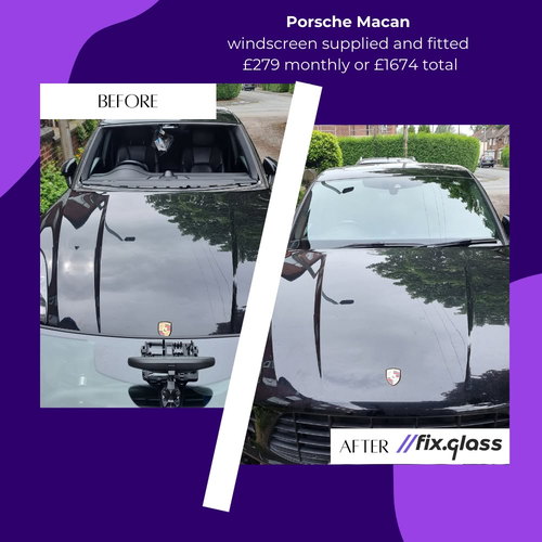 Porsche Macan windscreen replacement